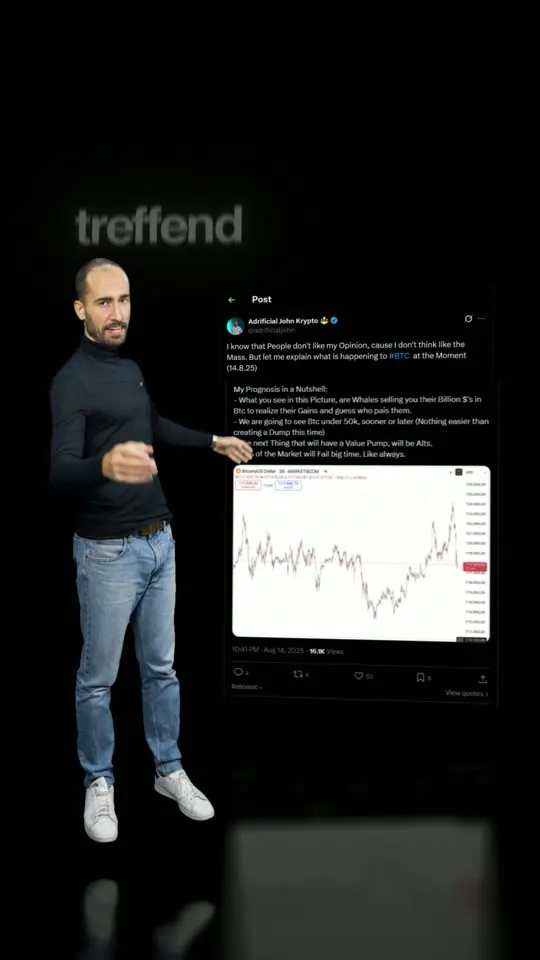 Video-Ad für Adrificial: Der Krypto-Crash über 20 Milliarden €: Wer ihn im DACH-Raum vorher angekündigt hat.